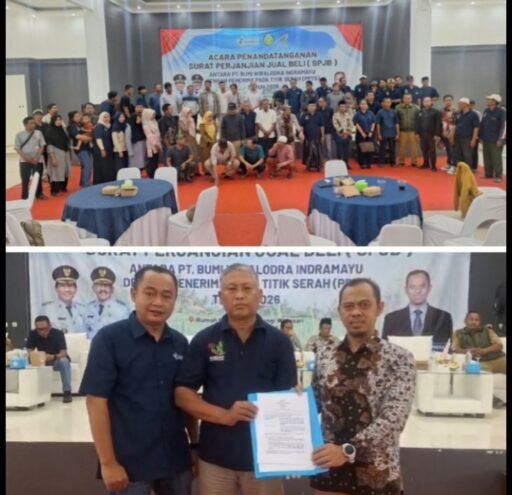 PPTS 4 Kecamatan Tanda Tangani SPJB Dengan PT BWI PPTS 4 Kecamatan Tanda Tangani SPJB Dengan PT BWI