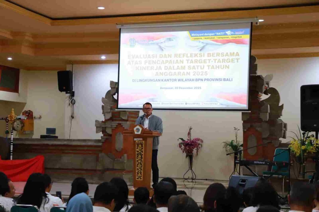 Kanwil BPN Bali Gelar Evaluasi Kinerja 2025, Penghargaan Diberikan Untuk Satuan Kerja Berprestasi Kanwil BPN Bali Gelar Evaluasi Kinerja 2025, Penghargaan Diberikan Untuk Satuan Kerja Berprestasi