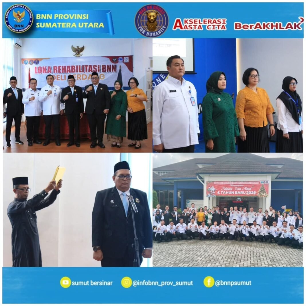 Jeri Aulia, SE Dilantik Pimpin Loka Rehabilitasi BNN Deli Serdang Jeri Aulia, SE Dilantik Pimpin Loka Rehabilitasi BNN Deli Serdang