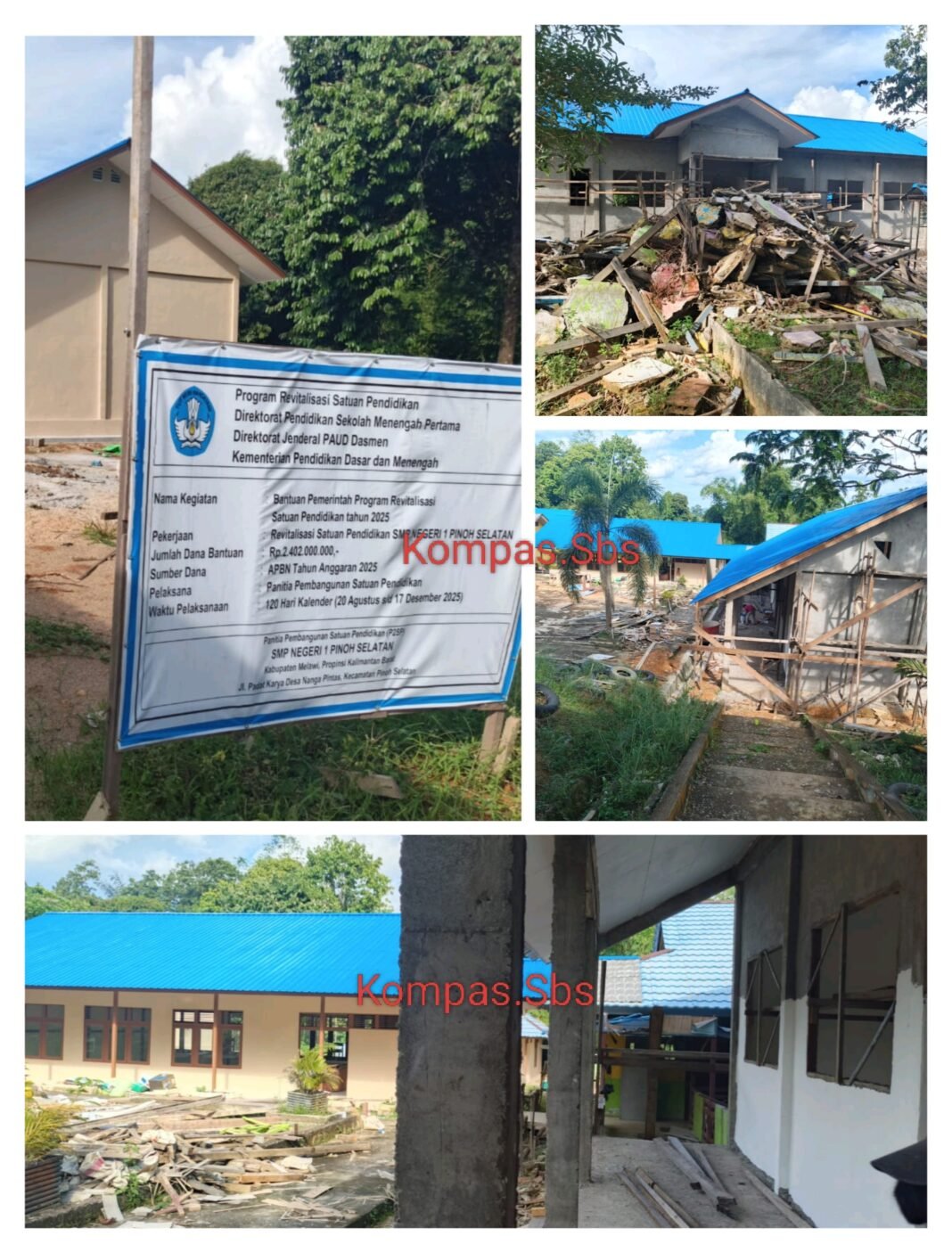 Proyek SMPN 1 Pinoh Selatan : Kepsek Jangan Lemot, Bupati Dan DPRD Wajib Terjun Proyek SMPN 1 Pinoh Selatan : Kepsek Jangan Lemot, Bupati Dan DPRD Wajib Terjun
