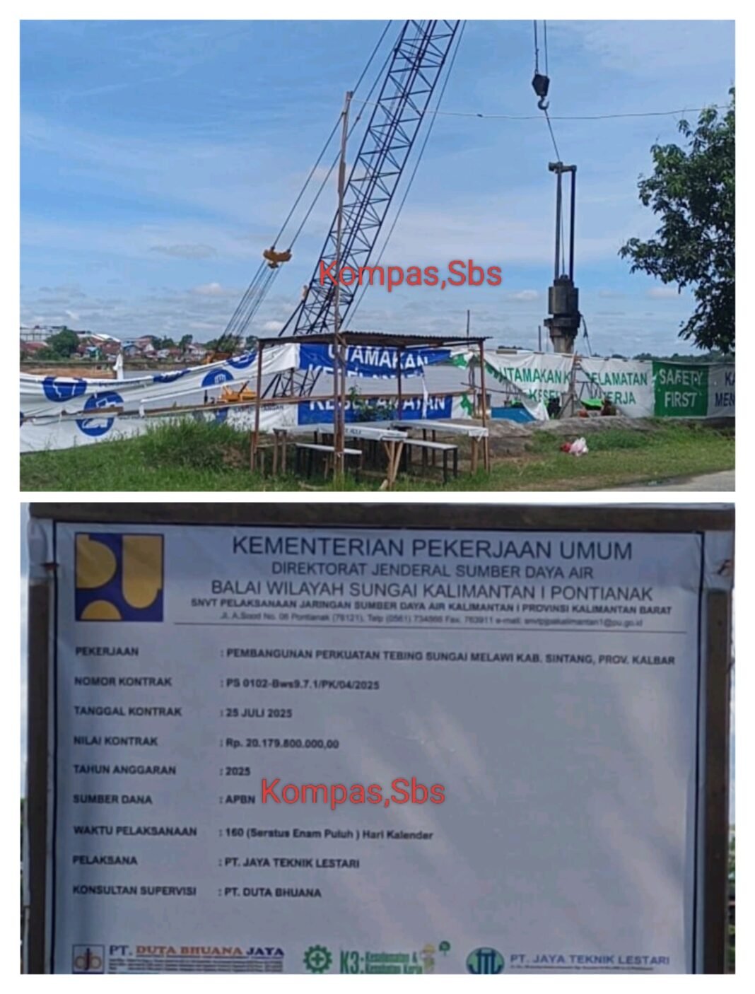 Proyek Tebing Sei Melawi, Masyarakat : Jika Molor Kami Yang Lapor Polda Sekaligus Tuntutan Hukum Proyek Tebing Sei Melawi, Masyarakat : Jika Molor Kami Yang Lapor Polda Sekaligus Tuntutan Hukum