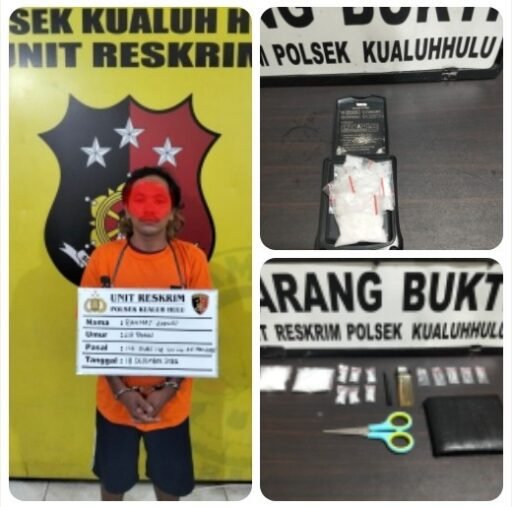 Tim Satreskrim Polsek Kualuh Hulu Amankan Seorang Pelaku Tindak Pidana Narkoba 29,45 Gram Tim Satreskrim Polsek Kualuh Hulu Amankan Seorang Pelaku Tindak Pidana Narkoba 29,45 Gram