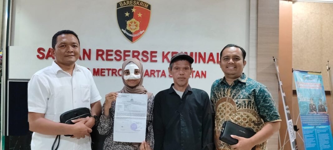 Alami KDRT Berat, Ibu Dua Anak Laporkan Suami ke Polres Metro Jakarta Selatan Alami KDRT Berat, Ibu Dua Anak Laporkan Suami ke Polres Metro Jakarta Selatan