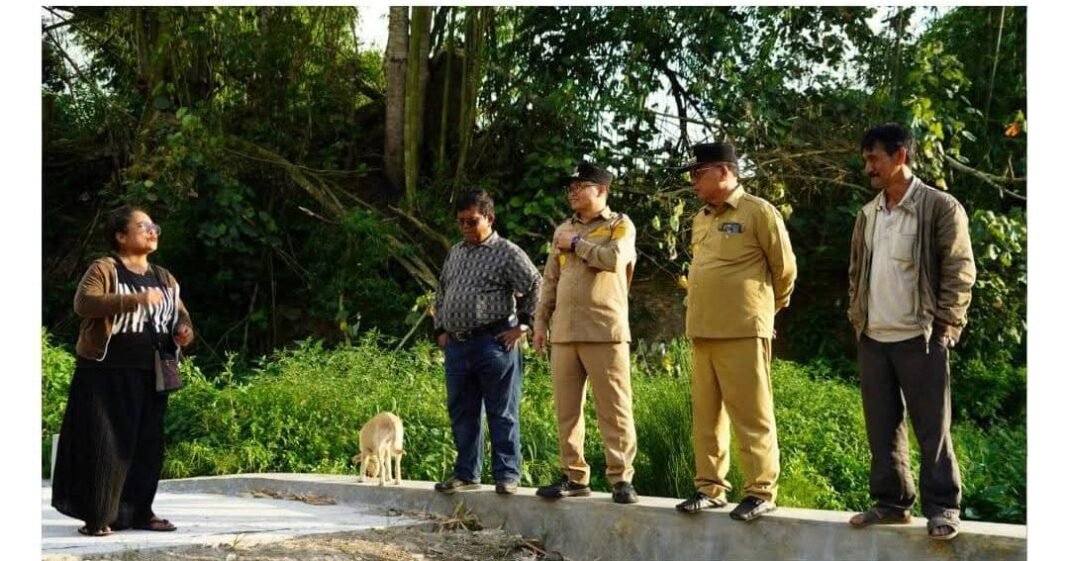 Bupati Karo dan Wakil Bupati Karo Tinjau Hasil Pembangunan Saluran Drainase Tigapanah Bupati Karo dan Wakil Bupati Karo Tinjau Hasil Pembangunan Saluran Drainase Tigapanah