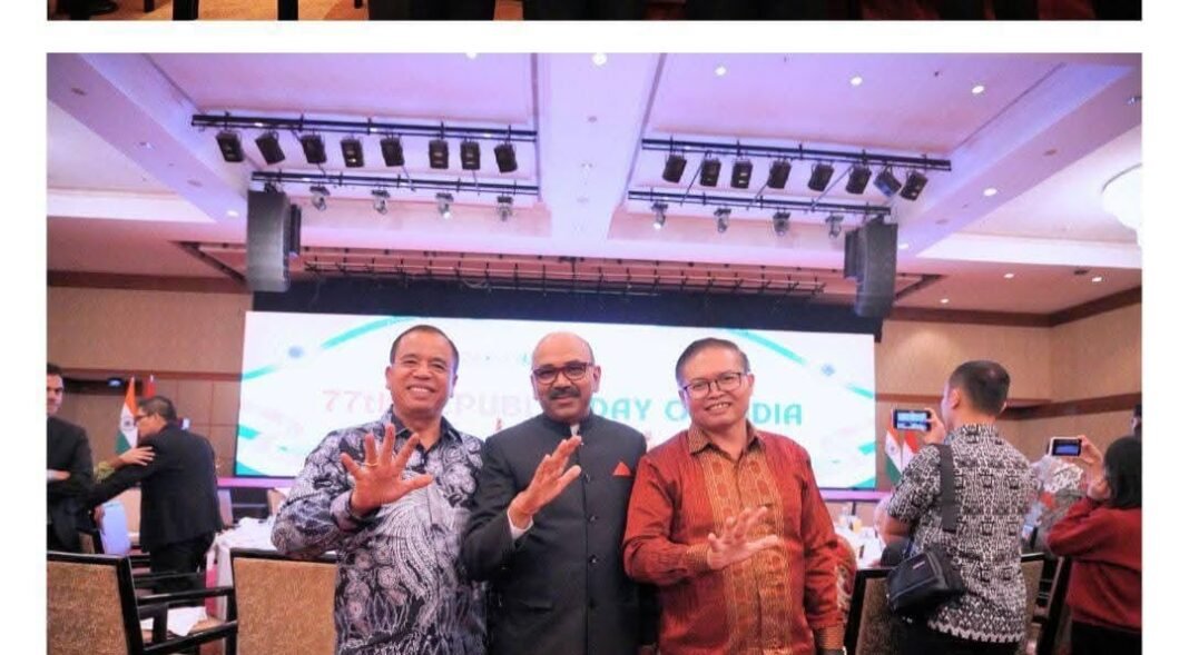 Bupati dan Wakil Bupati Karo Hadiri Jamuan Makan Malam Peringatan Hari Republik India ke-77 Bupati dan Wakil Bupati Karo Hadiri Jamuan Makan Malam Peringatan Hari Republik India ke-77