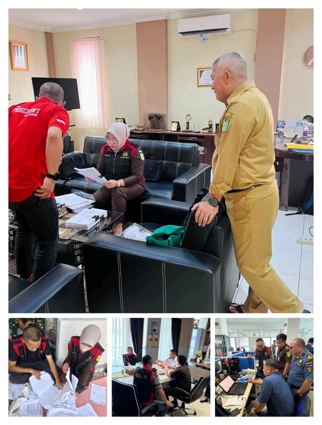 Terkait Tipikor Tambang Bauksit, Tim Penyidik Kejati Kalbar Geledah 5 Kantor. Terkait Tipikor Tambang Bauksit, Tim Penyidik Kejati Kalbar Geledah 5 Kantor.