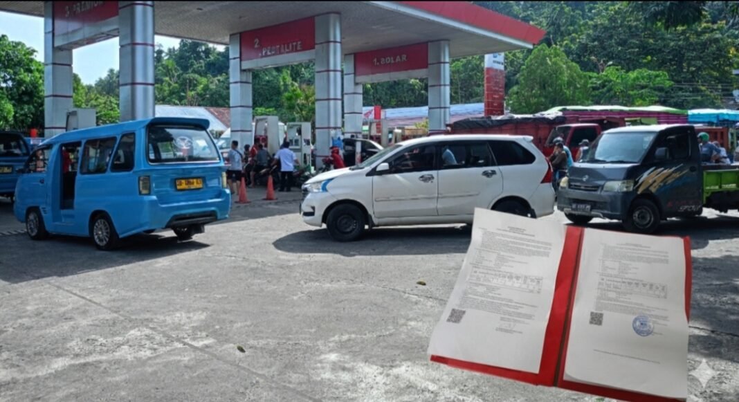 Galon ‘Salip’ Antrean di SPBU Amurang Bikin Heboh, Ini Penjelasan SPBU Galon ‘Salip’ Antrean di SPBU Amurang Bikin Heboh, Ini Penjelasan SPBU
