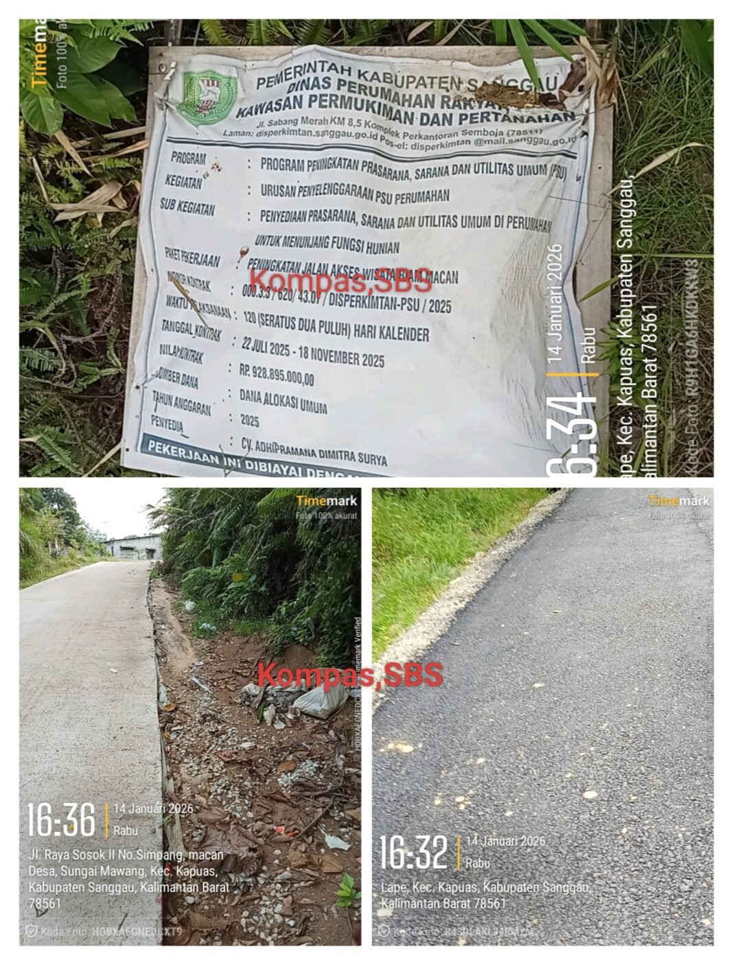 Warga Nilai Proyek Jalan Menuju Wisata Riam Jelek. Bupati Wajib Kroscek Jangan Duduk Warga Nilai Proyek Jalan Menuju Wisata Riam Jelek. Bupati Wajib Kroscek Jangan Duduk