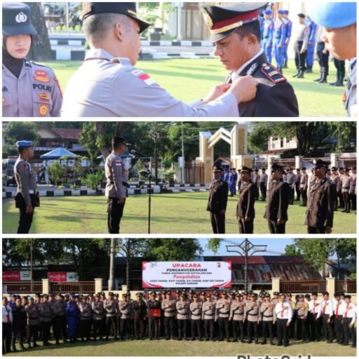 Polres Sabang Gelar Upacara Penganugerahan Satyalancana Pengabdian Polres Sabang Gelar Upacara Penganugerahan Satyalancana Pengabdian