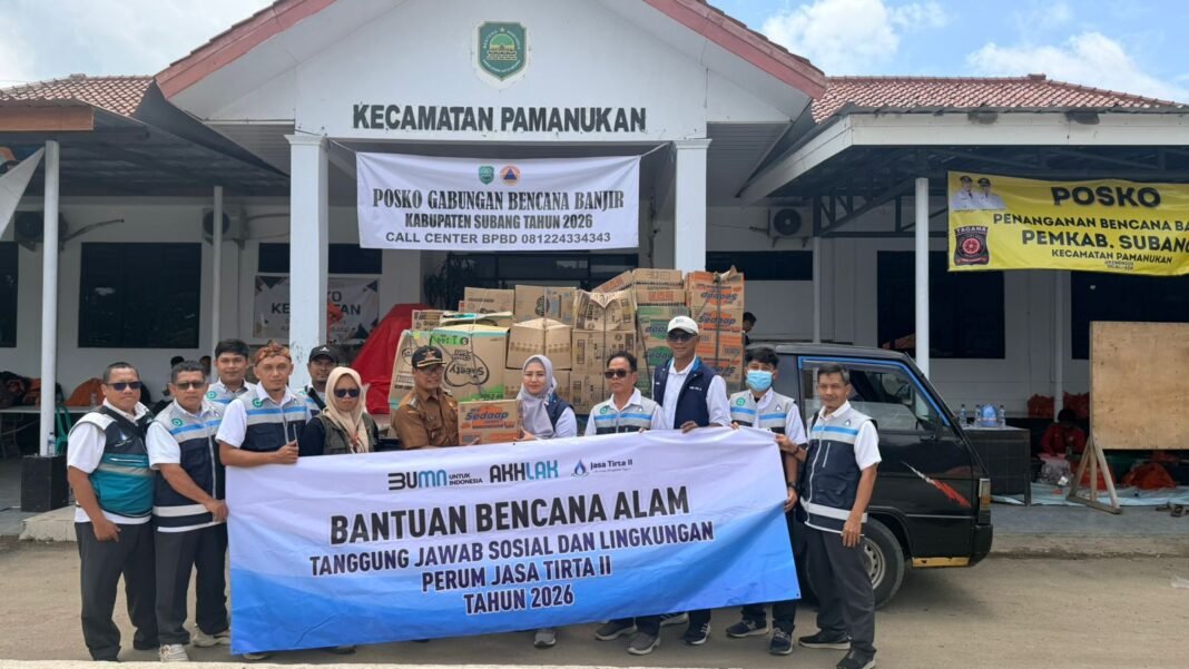 Perum Jasa Tirta (PJT) II, Wilayah III Berperan Aktif Dalam Penanganan Banjar di Pantura Subang Perum Jasa Tirta (PJT) II, Wilayah III Berperan Aktif Dalam Penanganan Banjar di Pantura Subang