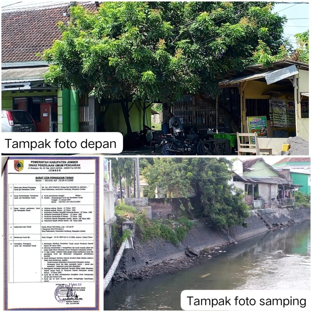 Surat Ijin Kedaluwarsa, Bantaran Sungai Tetap Dikuasai Sepihak: Pembiaran ataukah Pelanggaran Surat Ijin Kedaluwarsa, Bantaran Sungai Tetap Dikuasai Sepihak: Pembiaran ataukah Pelanggaran