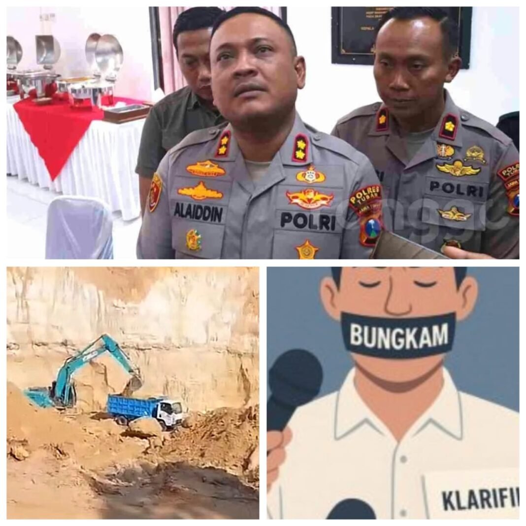 Tambang Diduga Ilegal di Tuban Tetap Beroperasi: Ke Mana Arah Pengawasan Kepolisian Daerah Jawa Timur? Tambang Diduga Ilegal di Tuban Tetap Beroperasi: Ke Mana Arah Pengawasan Kepolisian Daerah Jawa Timur?