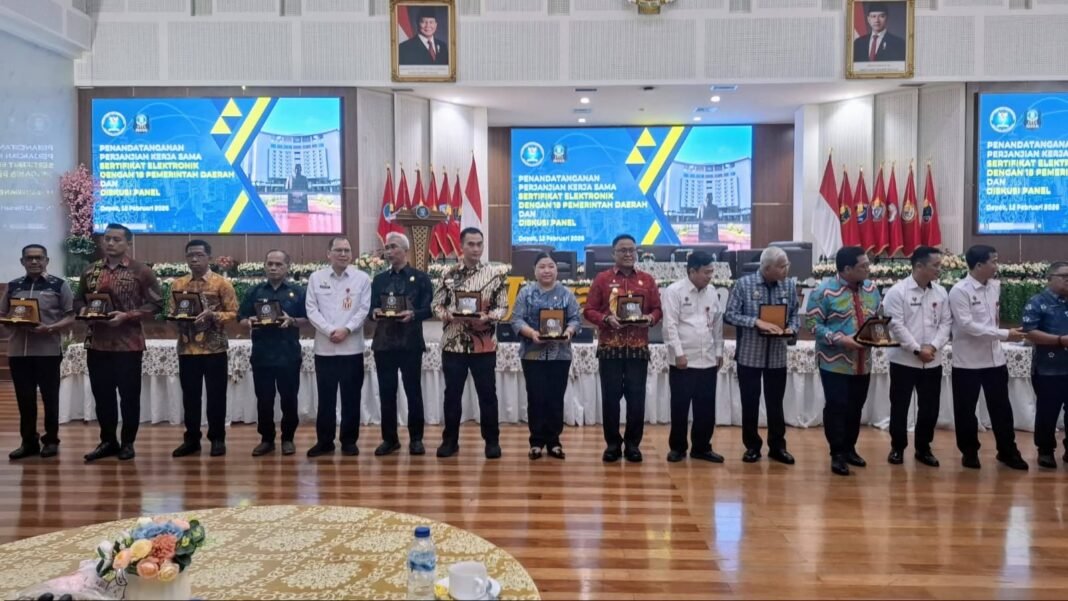 Perkuat Keamanan Digital, Pemkab Karo Jalin Kerja Sama Sertifikat Elektronik dengan BSSN RI Perkuat Keamanan Digital, Pemkab Karo Jalin Kerja Sama Sertifikat Elektronik dengan BSSN RI