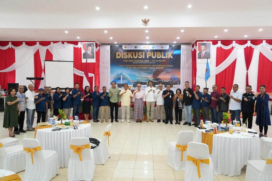 Hadiri Diskusi Publik HPN 2026, Gubernur Melki Dorong Perbankan Perkuat Akses KUR bagi UMKM Hadiri Diskusi Publik HPN 2026, Gubernur Melki Dorong Perbankan Perkuat Akses KUR bagi UMKM