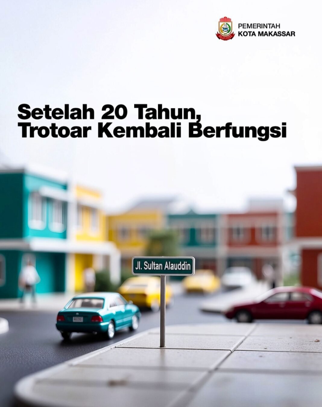 Fungsi Trotoar Kembali ke Pejalan Kaki Wajah Baru Jalan Sultan Alauddin Setelah 20 Tahun Fungsi Trotoar Kembali ke Pejalan Kaki Wajah Baru Jalan Sultan Alauddin Setelah 20 Tahun
