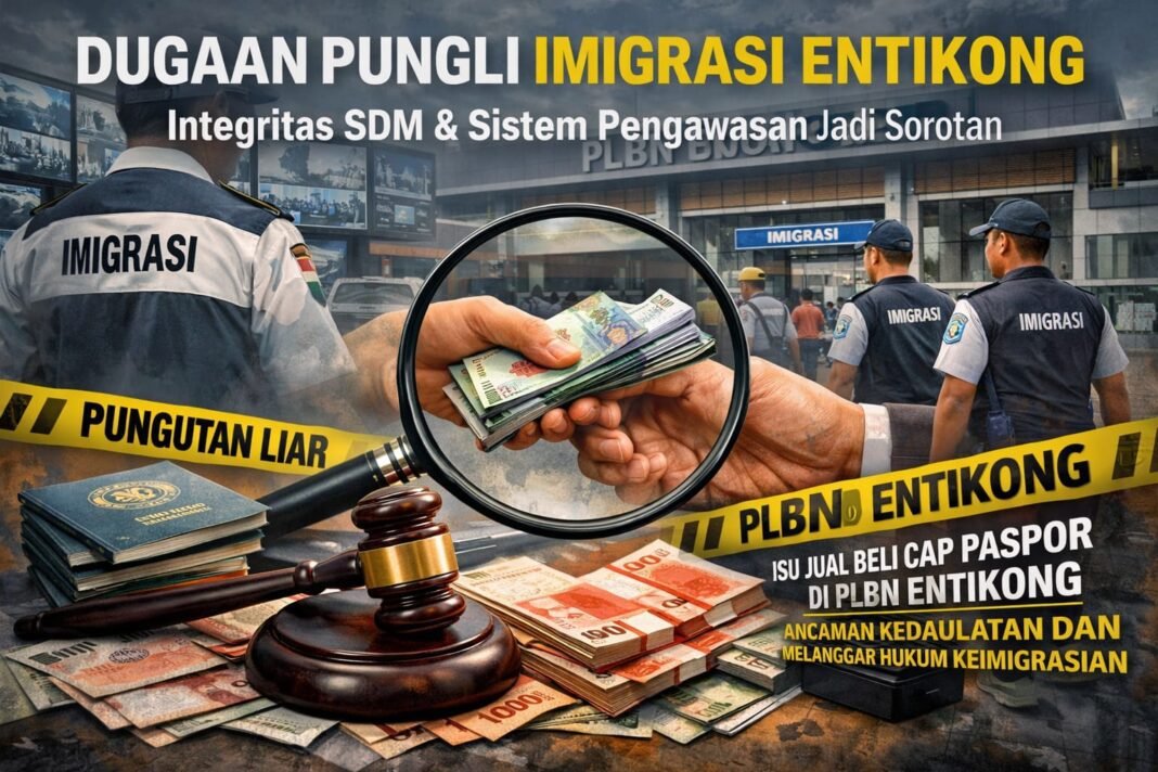 Skandal Pungli Imigrasi Entikong Disorot, Negara Dinilai Gagal Jaga Wibawa Perbatasan Skandal Pungli Imigrasi Entikong Disorot, Negara Dinilai Gagal Jaga Wibawa Perbatasan