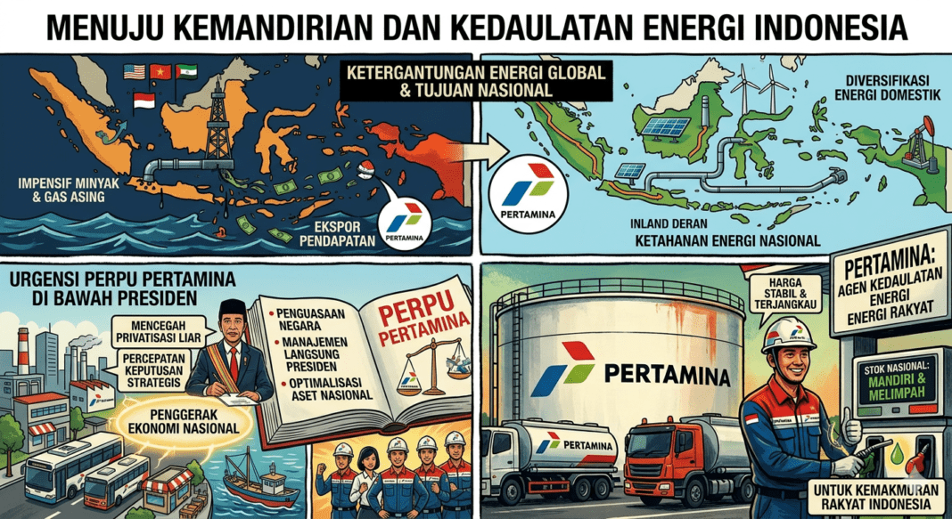 Di Ambang Badai Global: Mengapa Perpu Pertamina di Bawah Presiden Adalah Keharusan Di Ambang Badai Global: Mengapa Perpu Pertamina di Bawah Presiden Adalah Keharusan