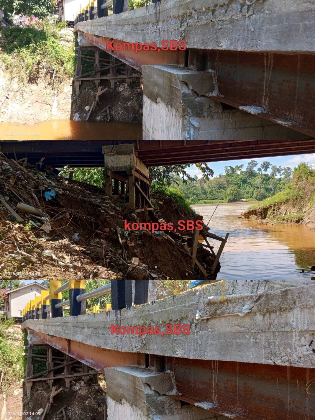 Bupati Malas Kontrol : Jembatan Dusun Balai Bakal Patah. Perkim Slow Selembe Bupati Malas Kontrol : Jembatan Dusun Balai Bakal Patah. Perkim Slow Selembe