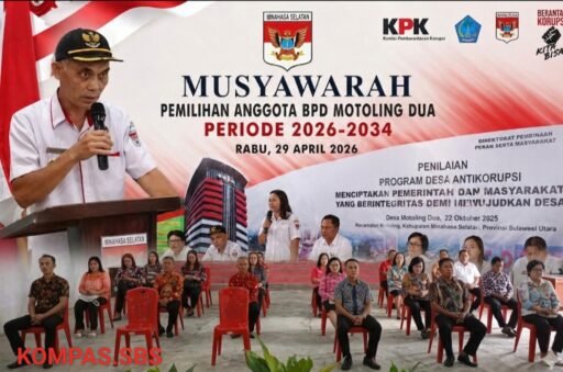 Pertama di Minsel, Desa Motoling Dua Gelar Pemilihan BPD Periode 2026–2034 Pertama di Minsel, Desa Motoling Dua Gelar Pemilihan BPD Periode 2026–2034