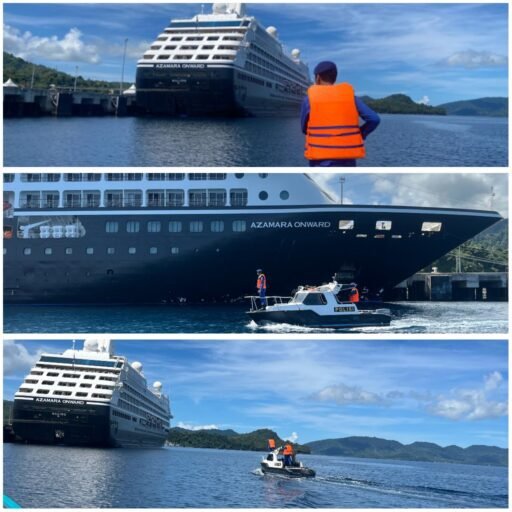 Sat Polairud Polres Sabang Patroli Laut Amankan Kedatangan Kapal Pesiar MS. Azamara Onward | Kompas.sbs. Sat Polairud Polres Sabang Patroli Laut Amankan Kedatangan Kapal Pesiar MS. Azamara Onward | Kompas.sbs.