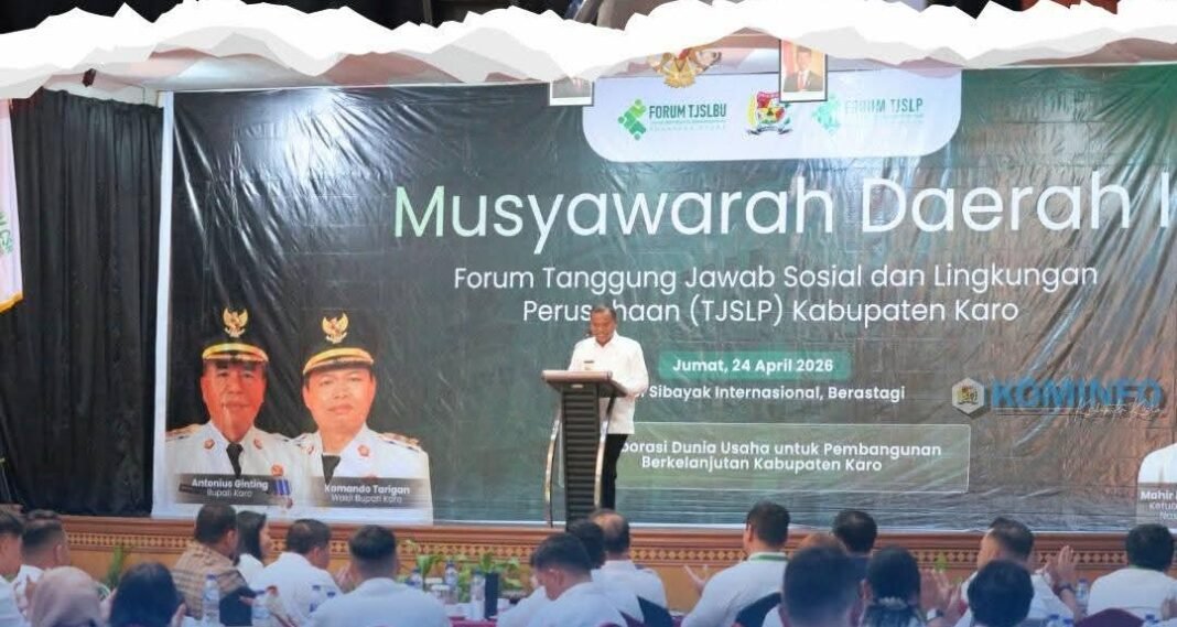 Bupati Karo: Forum TJSL Jadi Wadah Strategis Dukung Kemajuan Daerah dan Desa Terpencil Bupati Karo: Forum TJSL Jadi Wadah Strategis Dukung Kemajuan Daerah dan Desa Terpencil