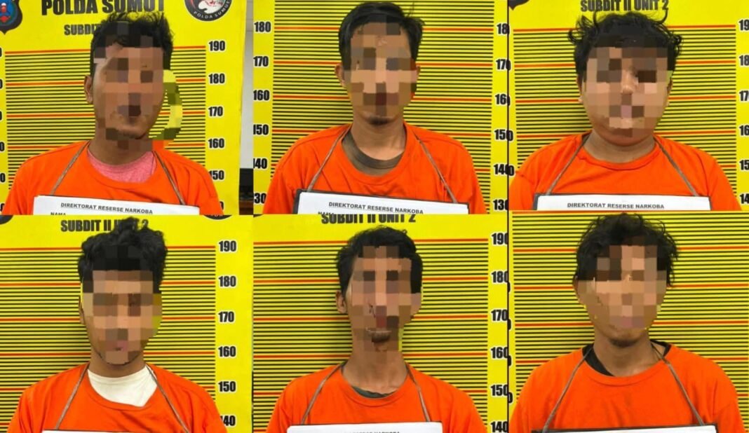 Enam Penyerang Polisi Saat Penggerebekan Narkoba di Multatuli Diamankan, Urine Positif Sabu Enam Penyerang Polisi Saat Penggerebekan Narkoba di Multatuli Diamankan, Urine Positif Sabu
