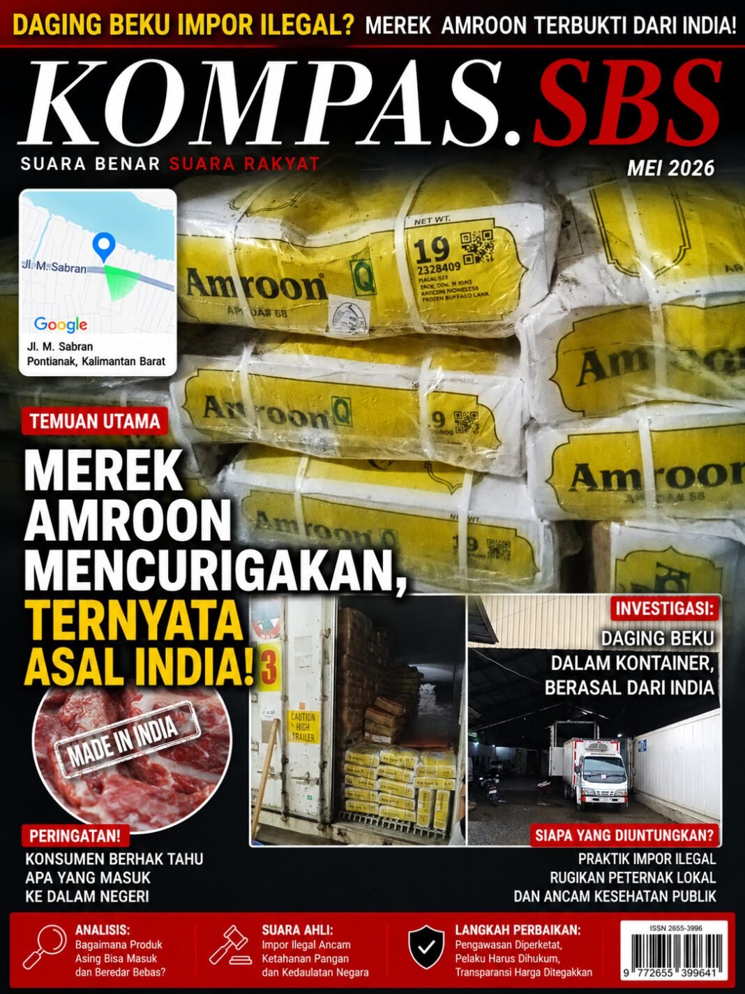 Pemerintah Jangan Diam Ketika Daging Luar Negri Banjir Dikalbar Pemerintah Jangan Diam Ketika Daging Luar Negri Banjir Dikalbar