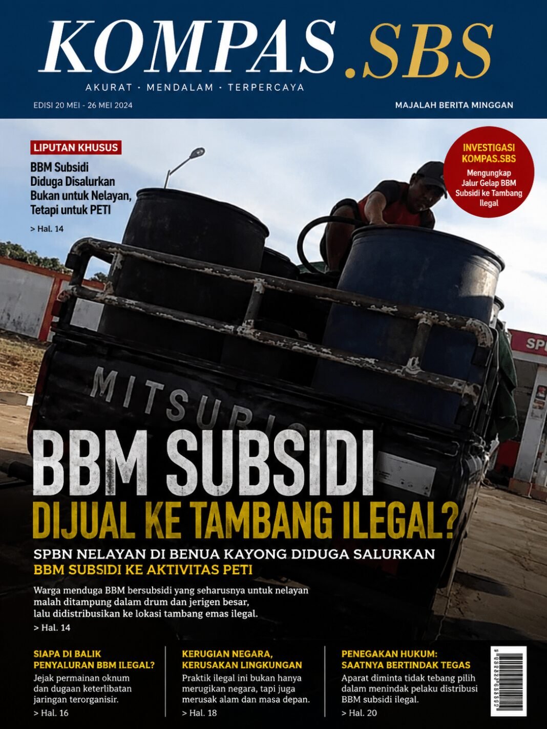 SPBN Nelayan di Benua Kayong Diduga Salurkan BBM Subsidi ke Aktivitas PETI SPBN Nelayan di Benua Kayong Diduga Salurkan BBM Subsidi ke Aktivitas PETI