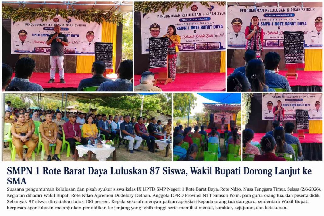 Dari Kelulusan ke Masa Depan: Pesan Apremoi Dethan dan Simson Polin untuk Lulusan SMPN 1 Rote Barat Daya Dari Kelulusan ke Masa Depan: Pesan Apremoi Dethan dan Simson Polin untuk Lulusan SMPN 1 Rote Barat Daya