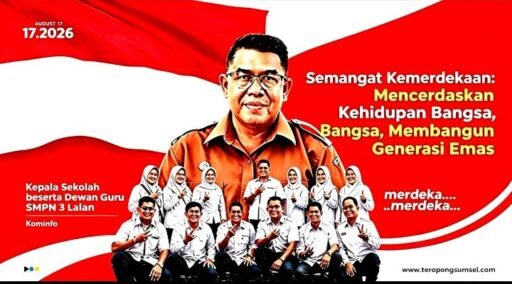 Ucapan Dirgahayu Kemerdekaan Republik Indonesia ke-81 SMP Negeri III Lalan Ucapan Dirgahayu Kemerdekaan Republik Indonesia ke-81 SMP Negeri III Lalan