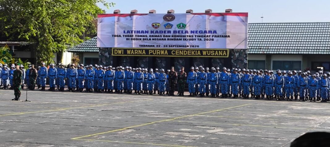 Tomas Dari Surabaya Community Chapter Bali Mengikuti Latihan Bela Negara Kemhan RI Tomas Dari Surabaya Community Chapter Bali Mengikuti Latihan Bela Negara Kemhan RI