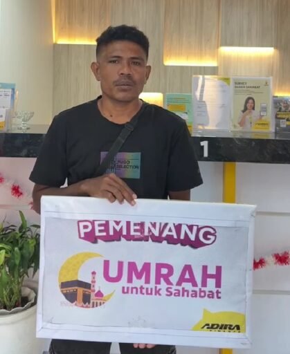 Bayar Cicilan Tepat Waktu, Nasabah Adira Finance Kupang Raih Hadiah Utama yang Dicairkan Tunai Bayar Cicilan Tepat Waktu, Nasabah Adira Finance Kupang Raih Hadiah Utama yang Dicairkan Tunai