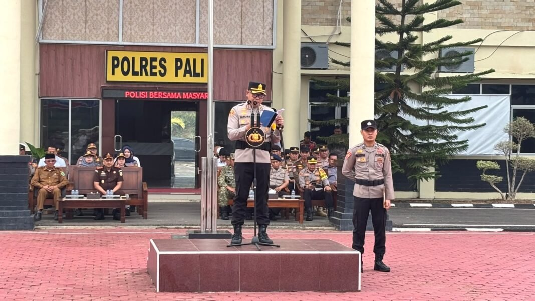 Polres PALI Gelar Operasi Patuh Musi 2026, Enam Pelanggaran Jadi Sasaran Prioritas Polres PALI Gelar Operasi Patuh Musi 2026, Enam Pelanggaran Jadi Sasaran Prioritas
