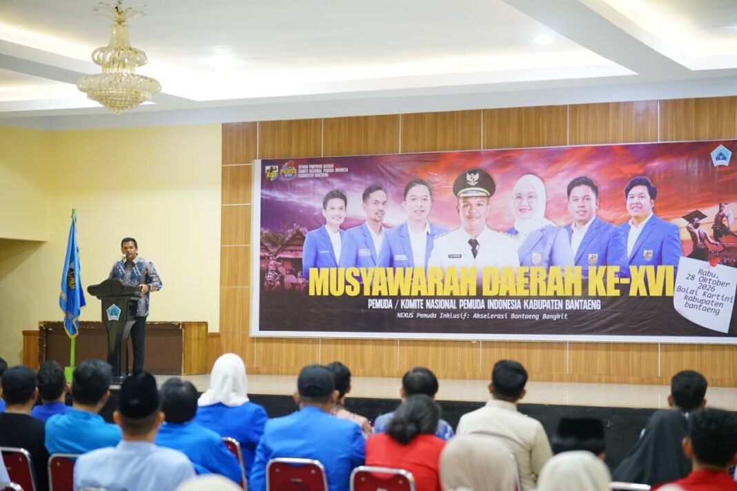 Bupati Bantaeng Buka Musda XVI KNPI, Dorong Pemuda Jadi Mitra Strategis Pembangunan Daerah Bupati Bantaeng Buka Musda XVI KNPI, Dorong Pemuda Jadi Mitra Strategis Pembangunan Daerah