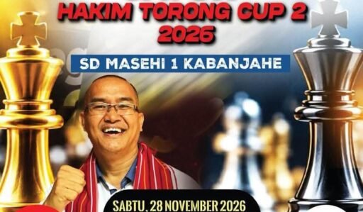 Hadiri dan Ikuti Turnamen Catur Hakim Torong Cup II 2026 Tingkat SD se Kabupaten Karo di SD 1 Masehi K.Jahe Hadiri dan Ikuti Turnamen Catur Hakim Torong Cup II 2026 Tingkat SD se Kabupaten Karo di SD 1 Masehi K.Jahe