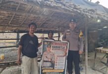 . Polsek Penukal Gencarkan Pencegahan Karhutla, Warga Penukal Diimbau Tidak Bakar Lahan