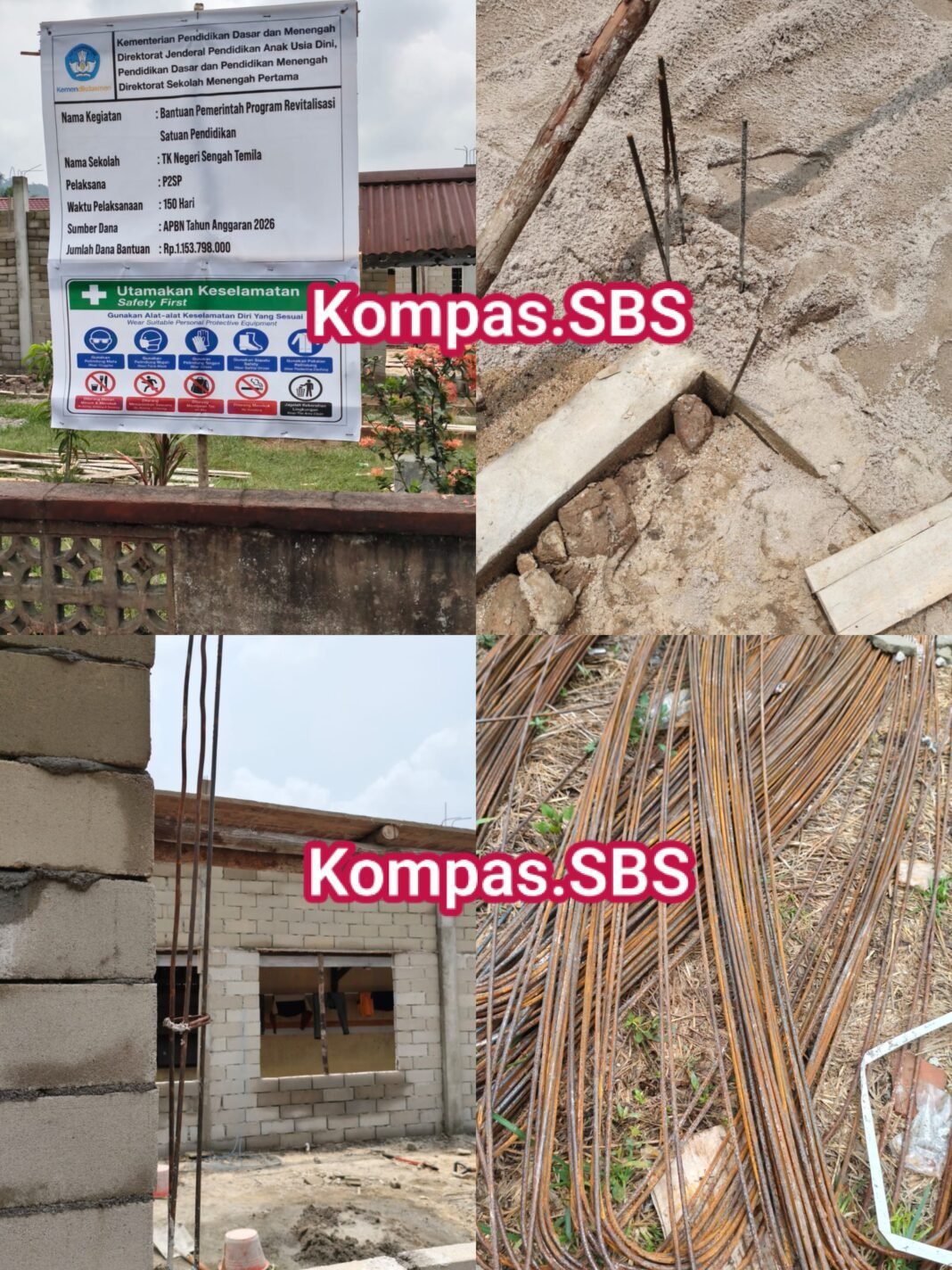 Proyek Revitalisasi TK Sengah Temila Disorot Warga, Pelaksana dan Pekerja Disebut dari Luar Daerah Proyek Revitalisasi TK Sengah Temila Disorot Warga, Pelaksana dan Pekerja Disebut dari Luar Daerah