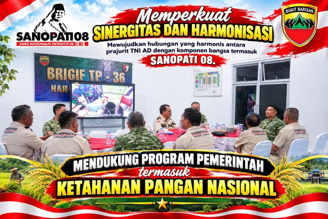 Mempererat Sinergitas dan Soliditas: Komandan BRIGIF 36 HM Terima Baik Silaturahmi SANOPATI 08 Mempererat Sinergitas dan Soliditas: Komandan BRIGIF 36 HM Terima Baik Silaturahmi SANOPATI 08