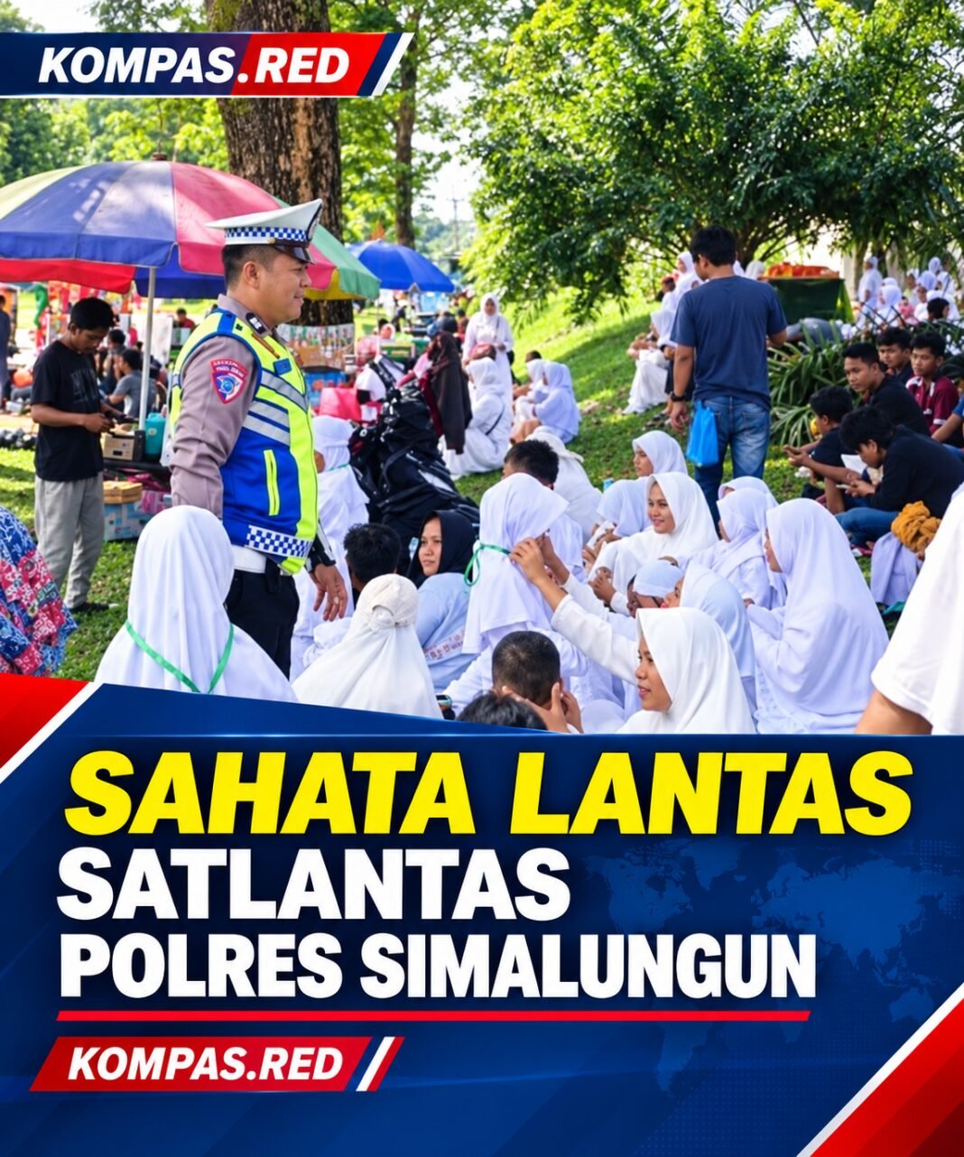 Polisi Bersama Masyarakat :Satlantas Polres Simalungun Edukasi Warga Gerakan SAHATA LANTAS Polisi Bersama Masyarakat :Satlantas Polres Simalungun Edukasi Warga Gerakan SAHATA LANTAS